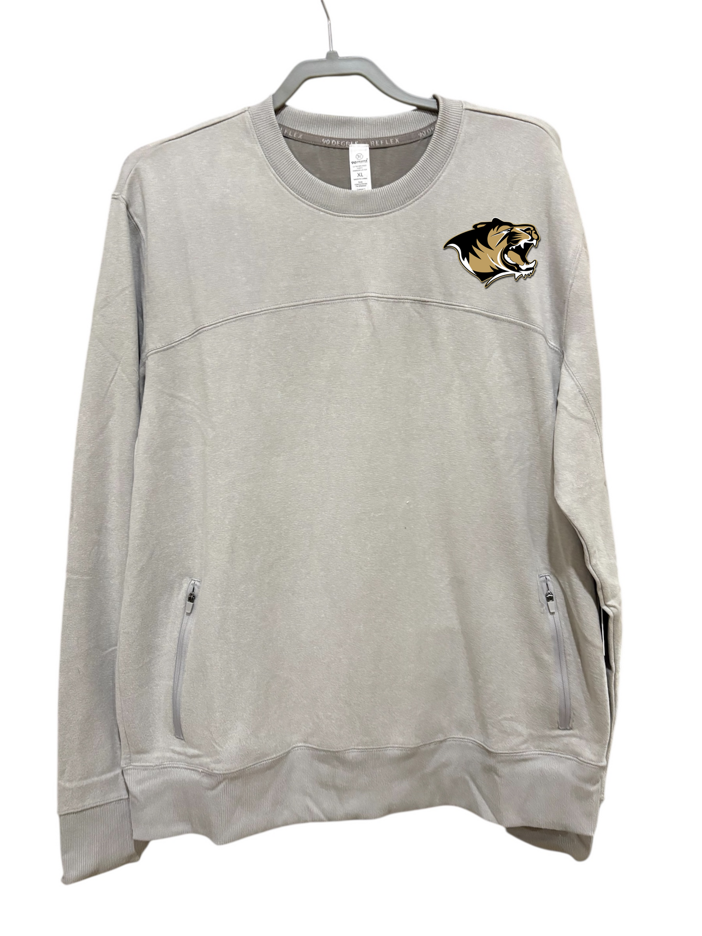 90 Degree by Reflex - Bentonville Tiger Damson Crew Sweatshirt